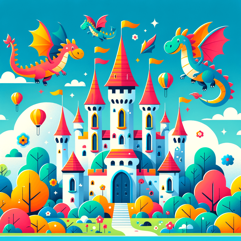 Enchanted Castle Journey Number Painting