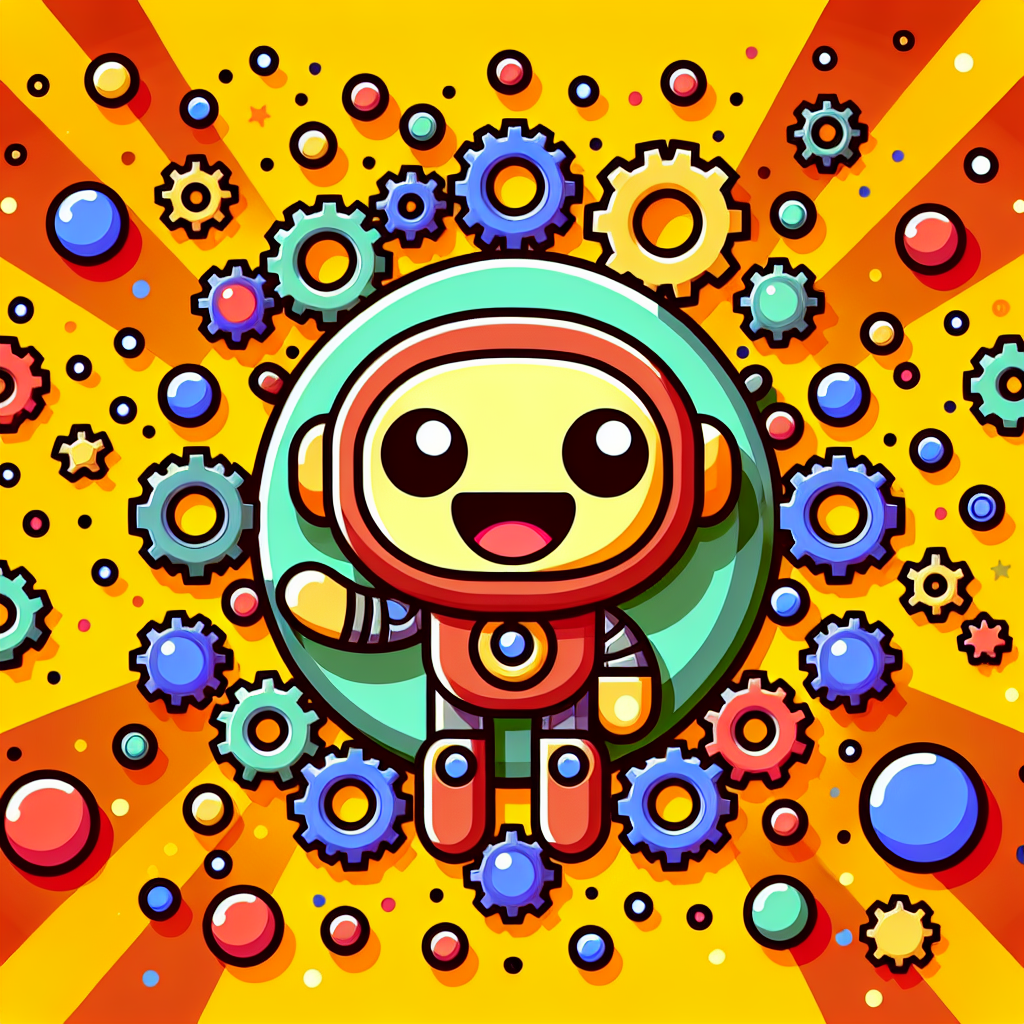 Excited Robot Numbered Painting Kits
