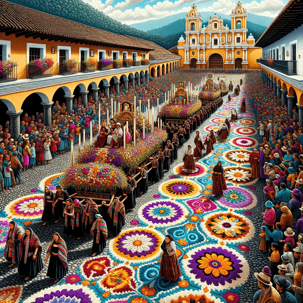 Semana Santa - Antigua Painting By Numbers Kit