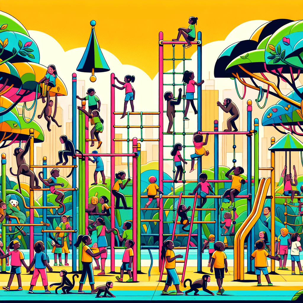 Jungle Gym Safari Paint By Number