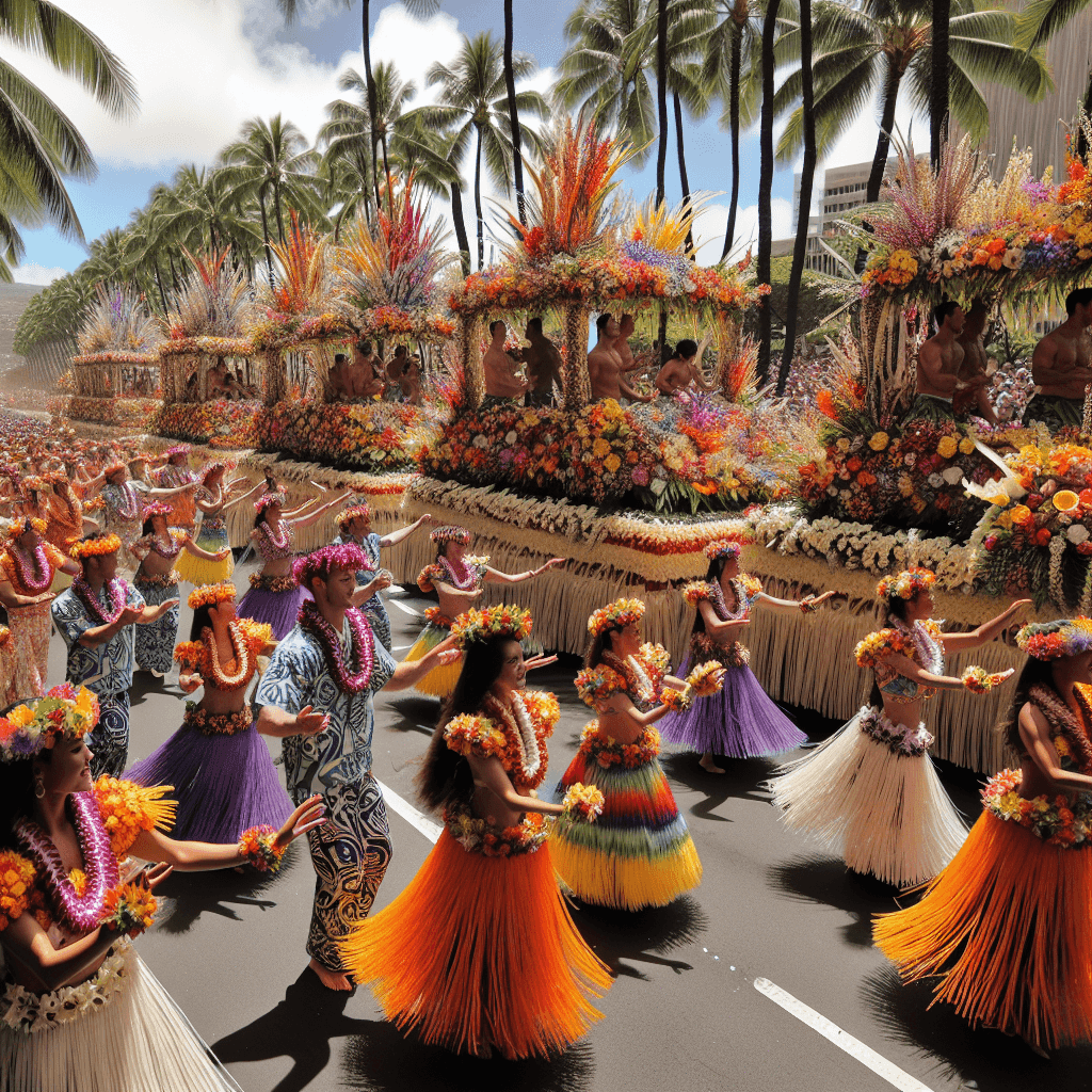 Aloha Festivals - United States Paint By Numbers Art
