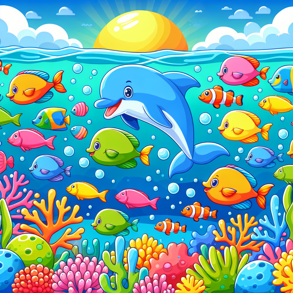 Underwater Fun Zone Painting By Numbers Kit