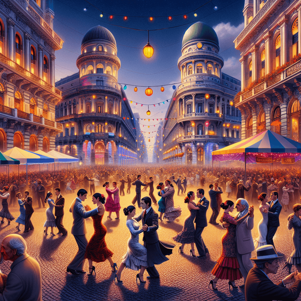 Tango Buenos Aires Festival - Buenos Aires, Argentina Paint By Numbers Kits