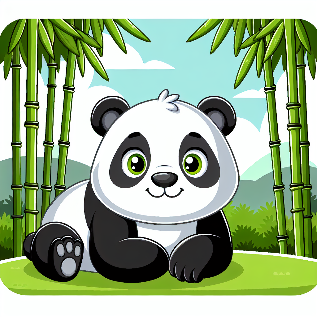 Peaceful Panda Numbered Painting Kits