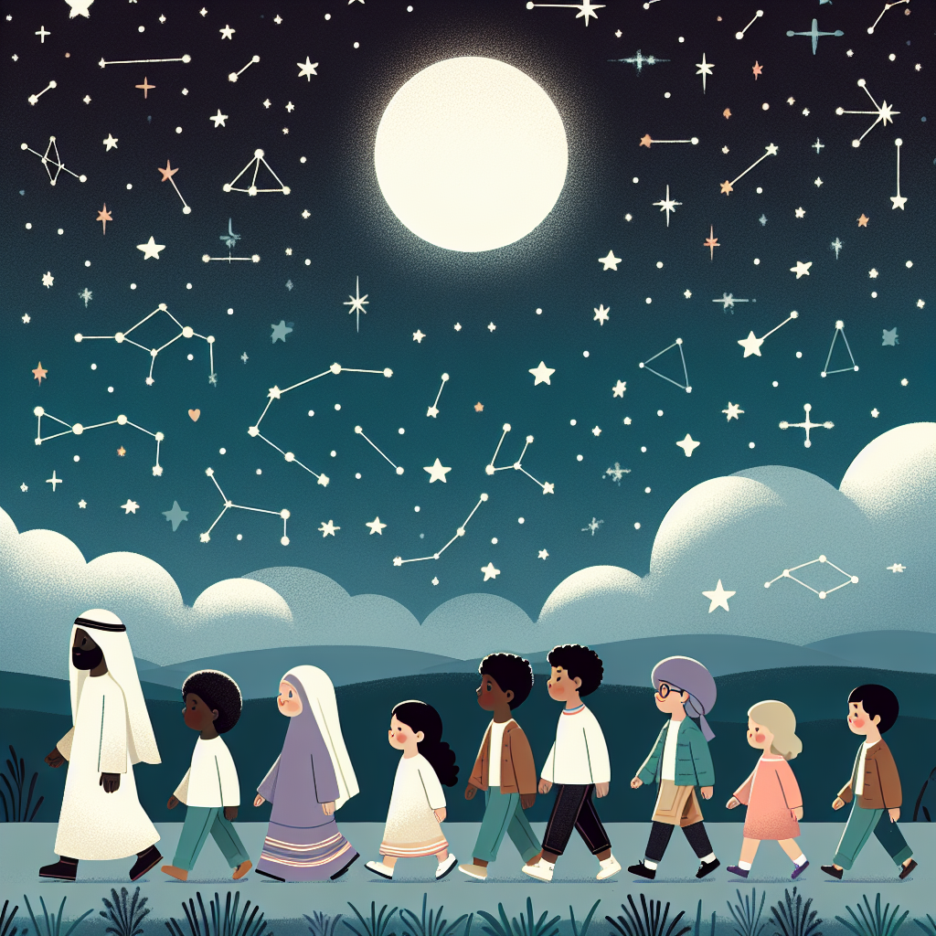 Starlight Stroll DIY Paint By Numbers