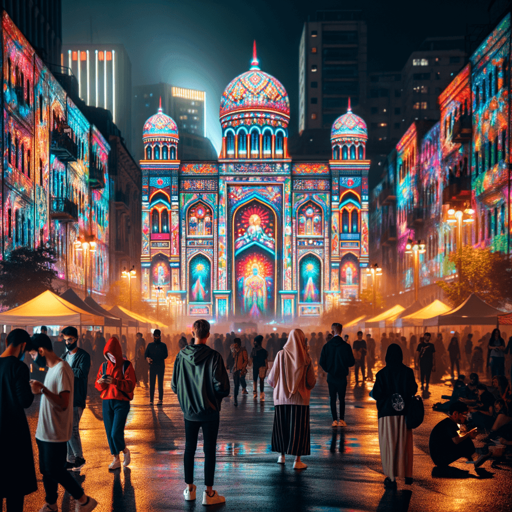 Berlin Festival Of Lights - Germany DIY Paint By Numbers