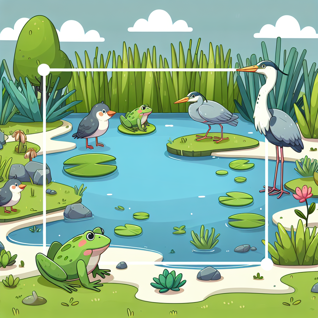 Mysterious Marshland Number Painting