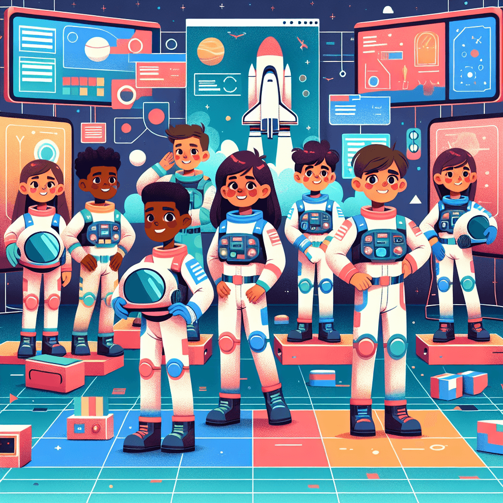 Space Cadet Bootcamp DIY Paint By Numbers