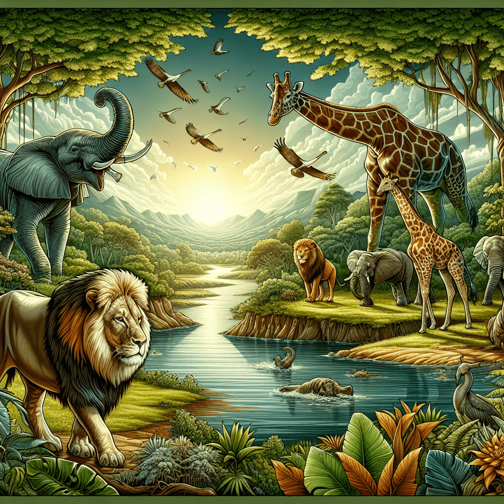 Wilderness Adventure Painting By Numbers Kit