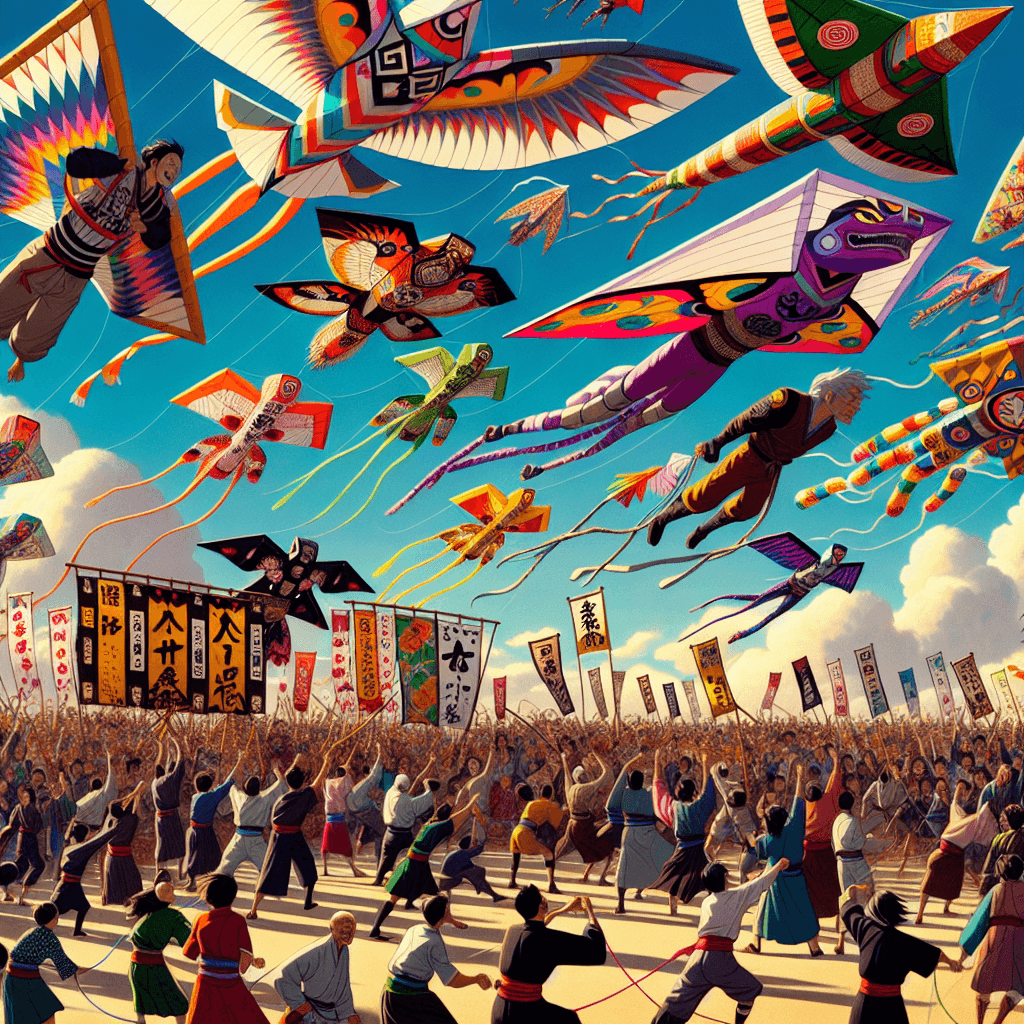 Katsuura Big Kites Festival - Japan Paint By Numbers