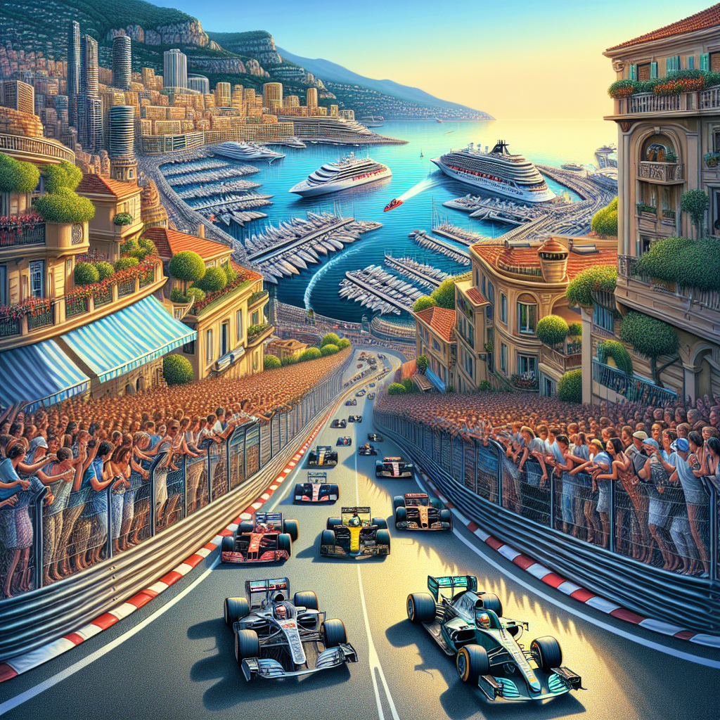 Grand Prix De Monaco - Monaco Paint By Numbers