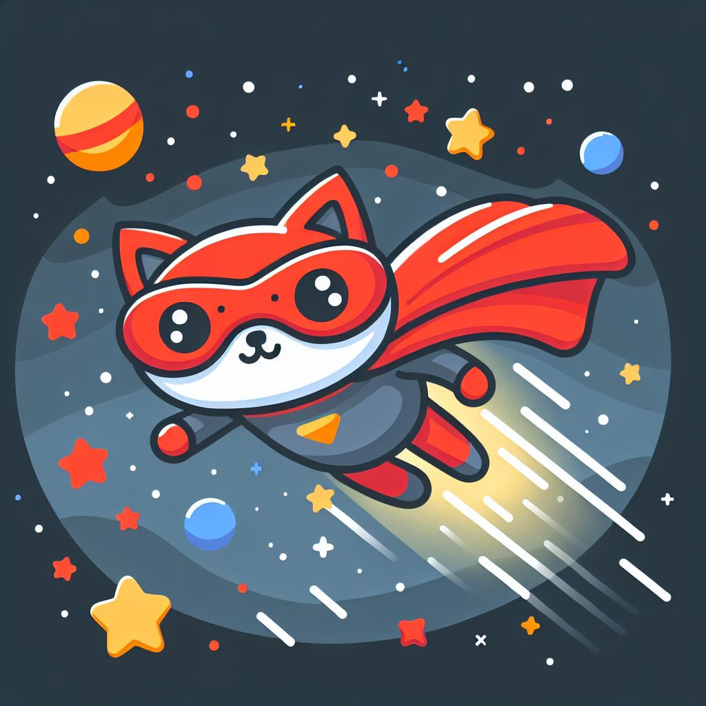 Superhero Space Cat Numbered Painting Kits
