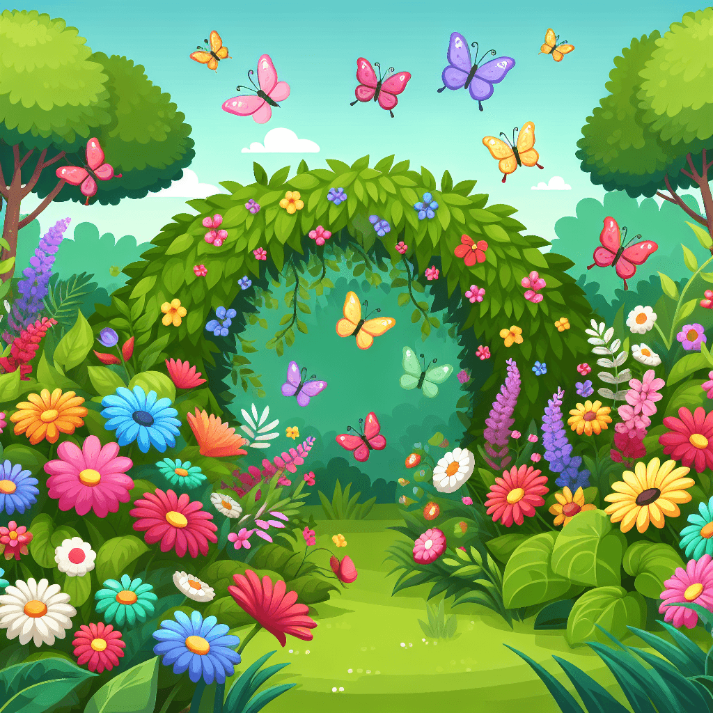 Secret Garden Sanctuary Number Painting