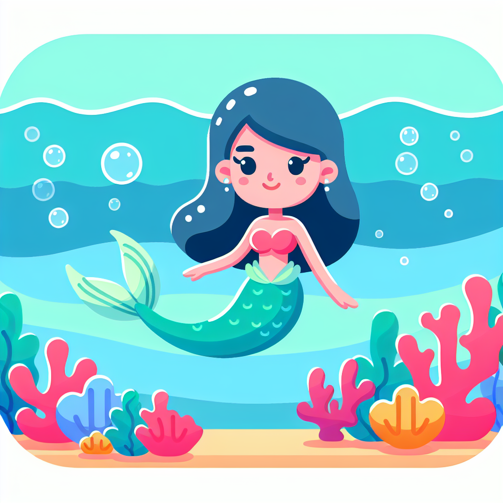 Mysterious Mermaid's Lagoon Paint By Numbers