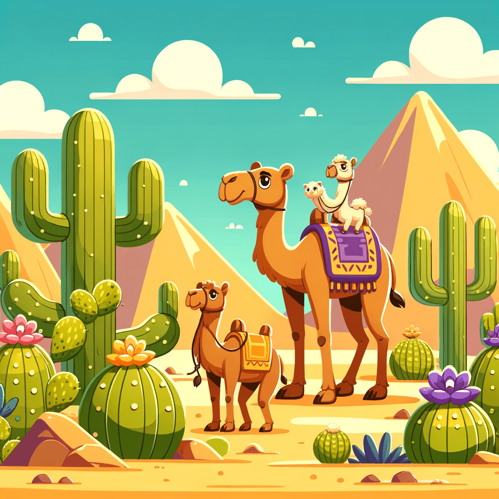Desert Adventure Number Painting