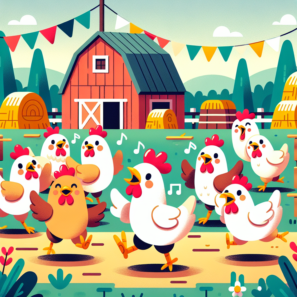 Chirpy Chickens’ Festival Paint By Number