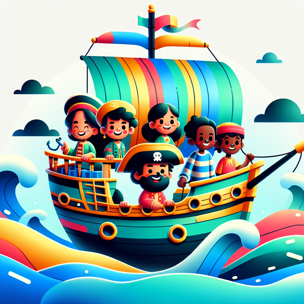 Happy Sea Voyage DIY Paint By Numbers