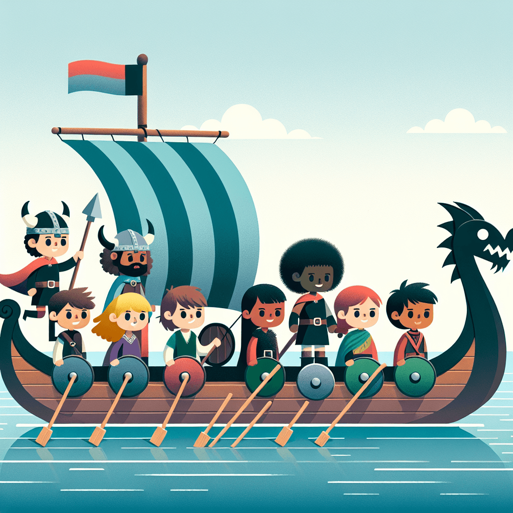 Viking Voyage Adventure Paint By Color
