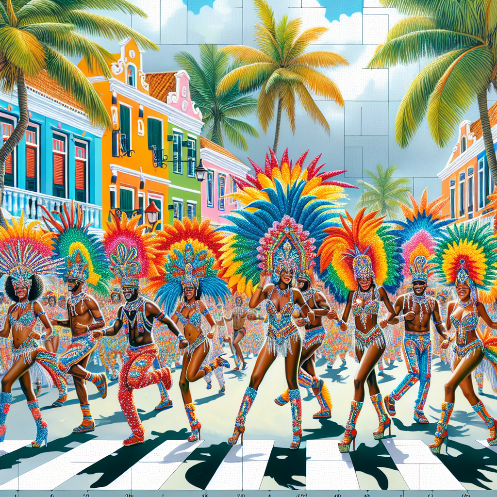 Karnaval Na Bonaire - Caribbean Netherlands Paint By Number