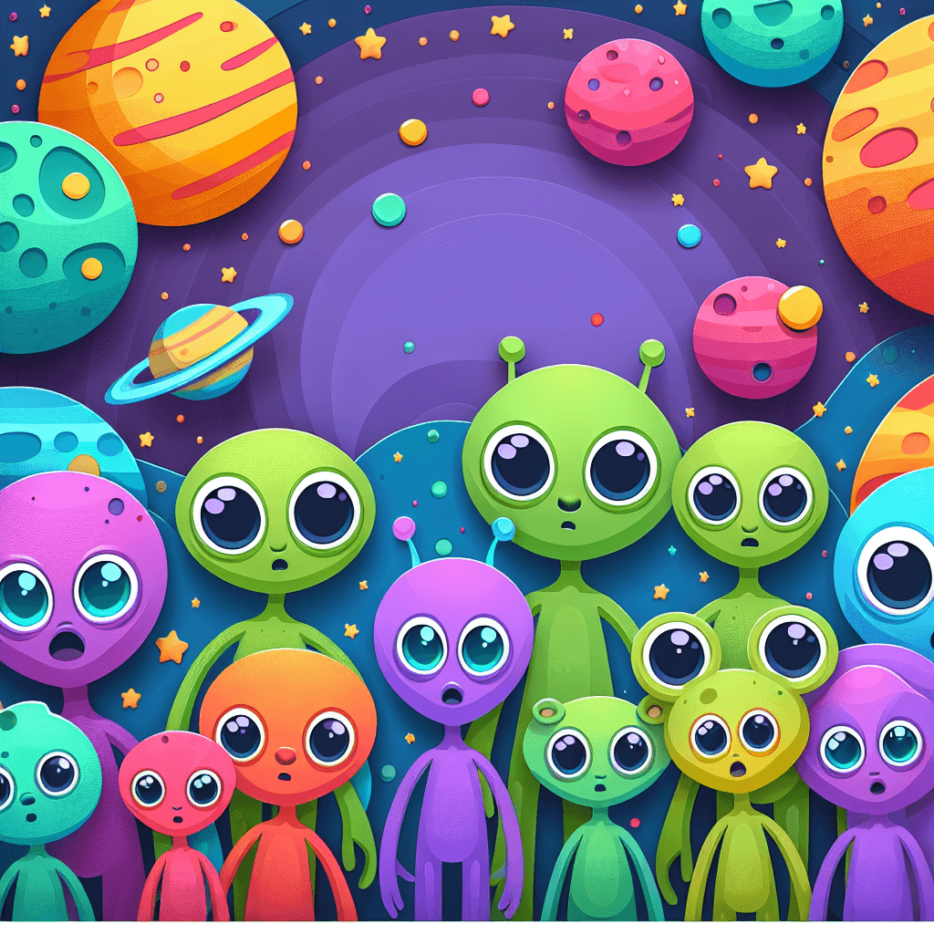 Curious Alien Adventures Paint By Numbers