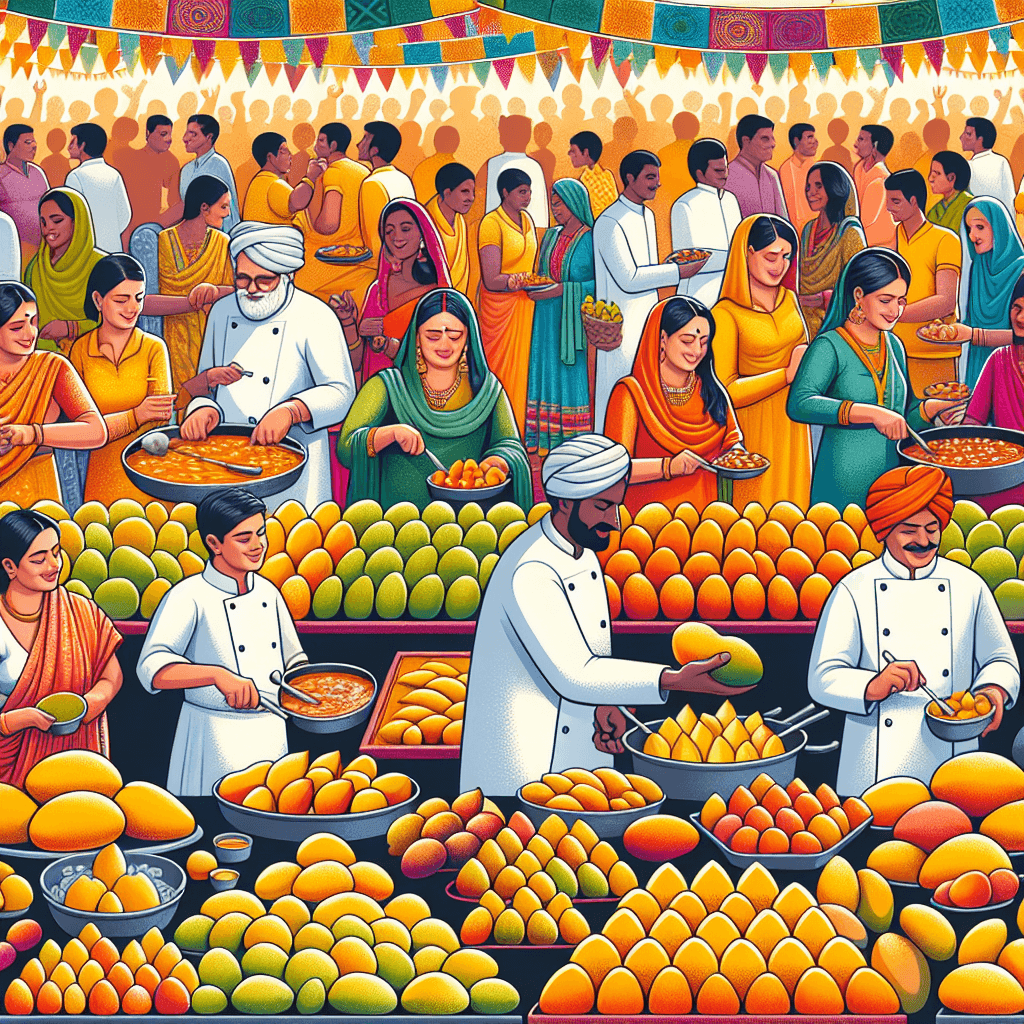 International Mango Festival - India Paint By Numbers Art