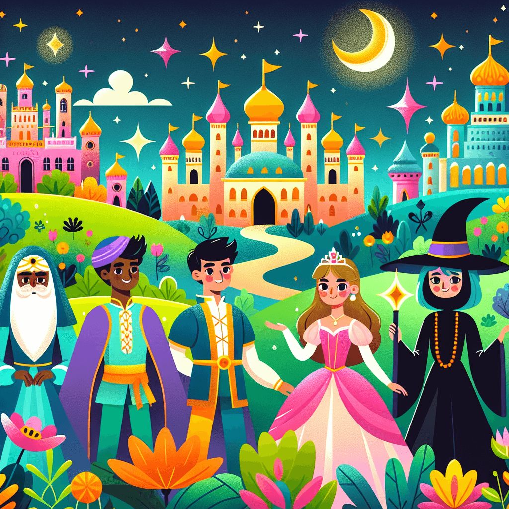 Adventurous Fairytale Journey Paint By Number