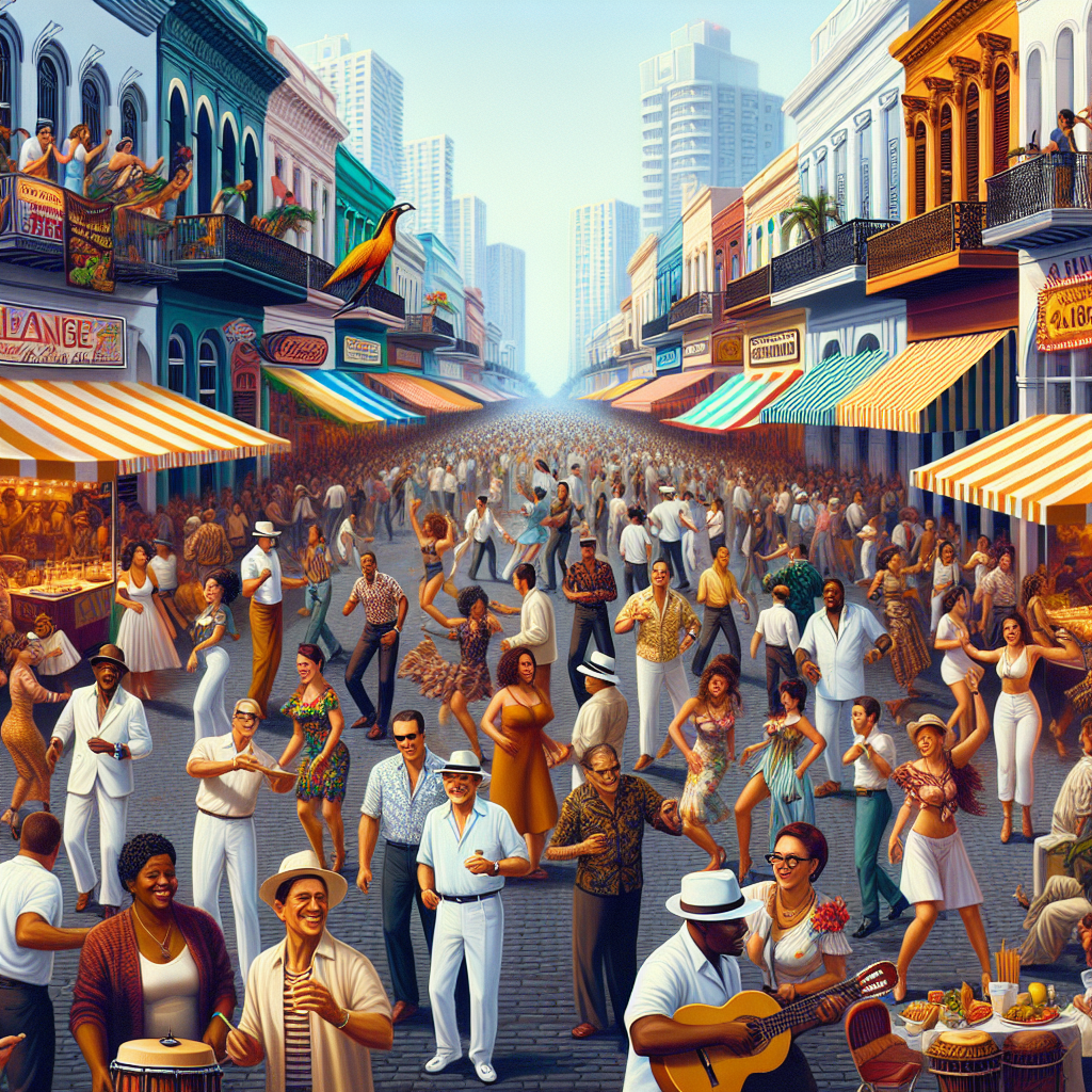 Calle Ocho - Miami, USA Paint By Number