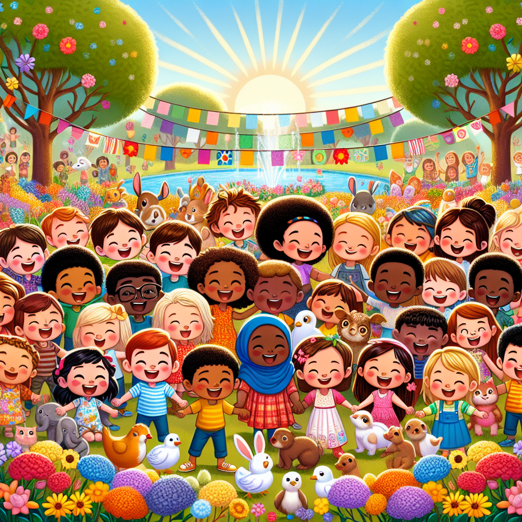 The Joyful Garden Festival Painting Number Kit