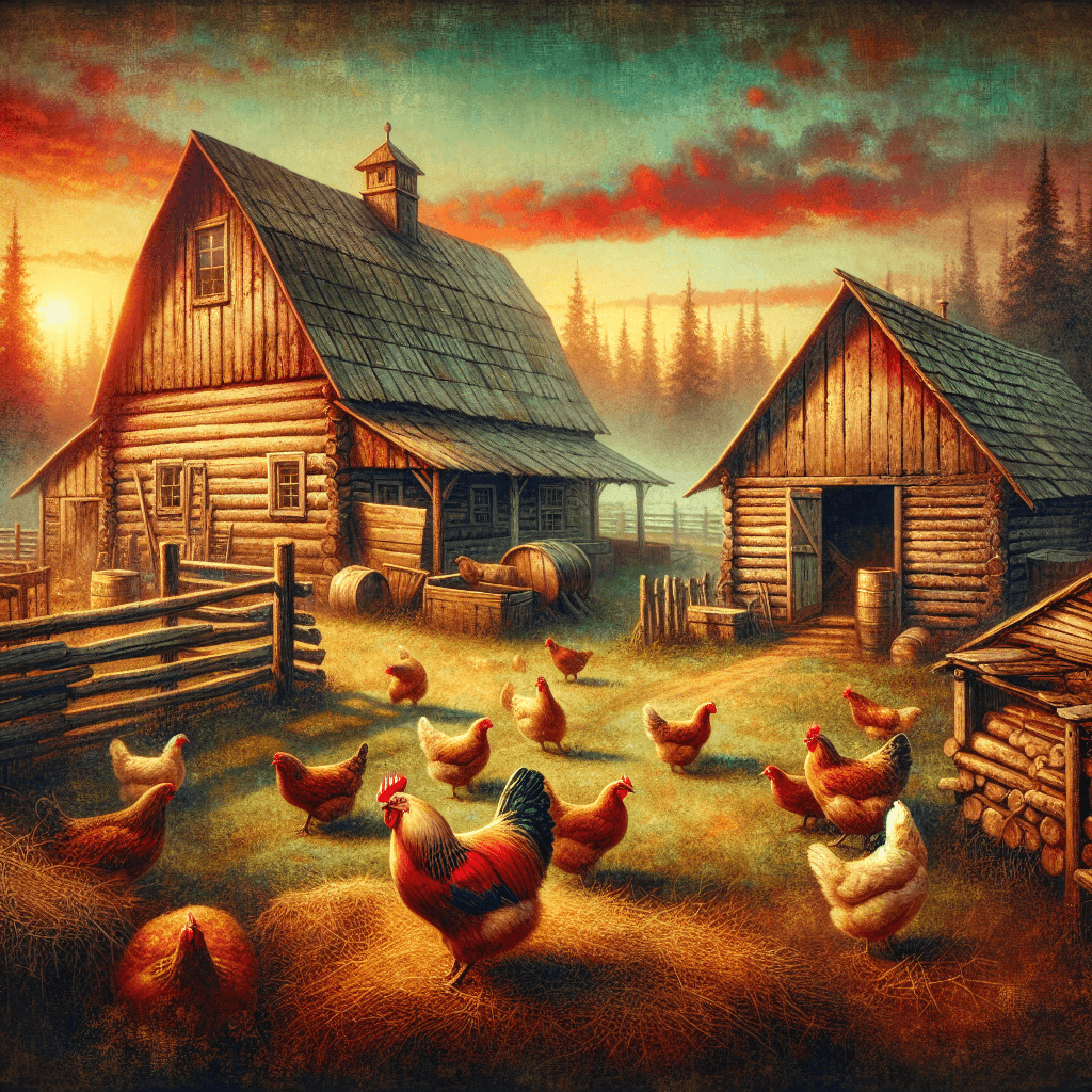 Peaceful Farmyard Paint By Numbers