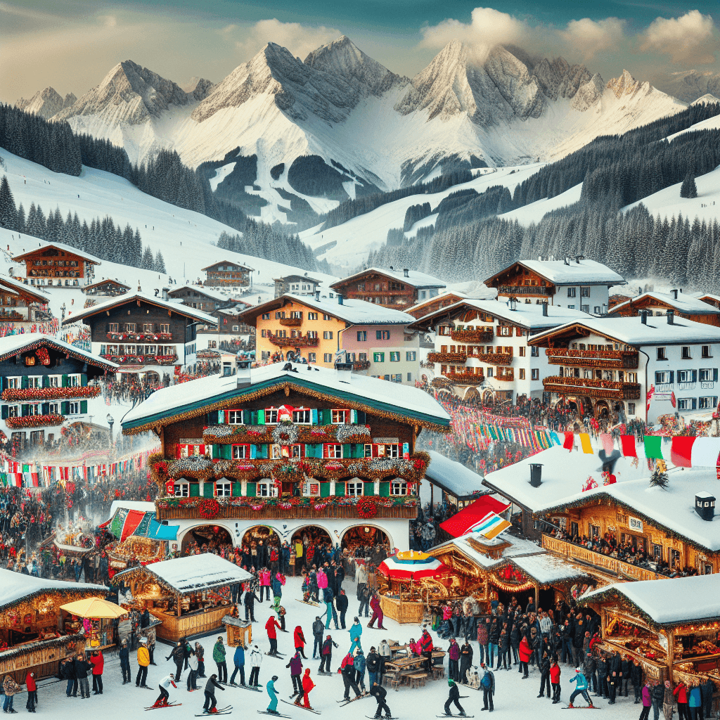 Kitzbühel Alpine Festival - Austria Paint By Numbers