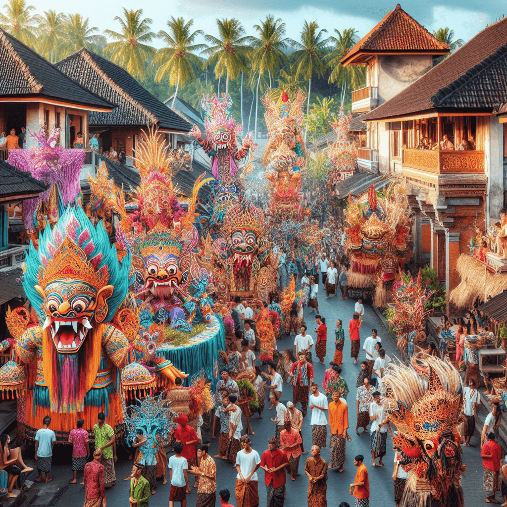 Day Of Silence - Bali, Indonesia Painting By Numbers Kit