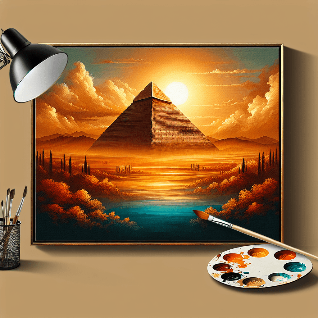 Ancient Egyptian Mystique Paint By Numbers Kits