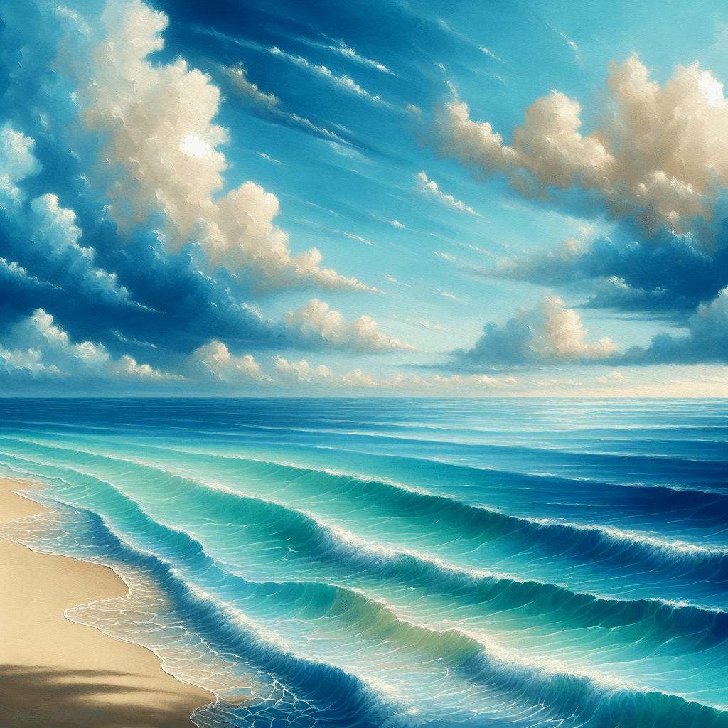 Lively Coastal Retreat Painting By Numbers Kit