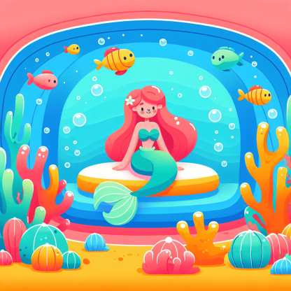 Mystical Mermaid's Cove Painting By Numbers Kit