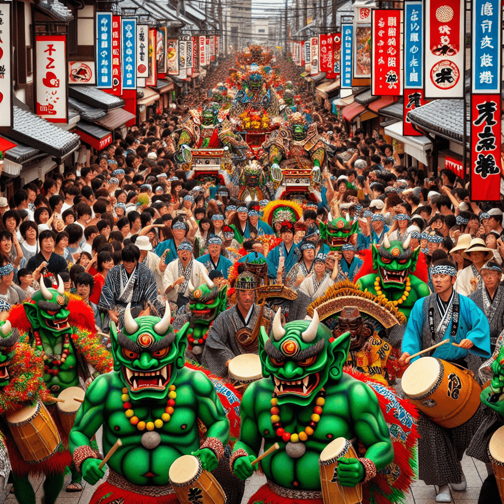 Oni Matsuri Numbered Painting Kits