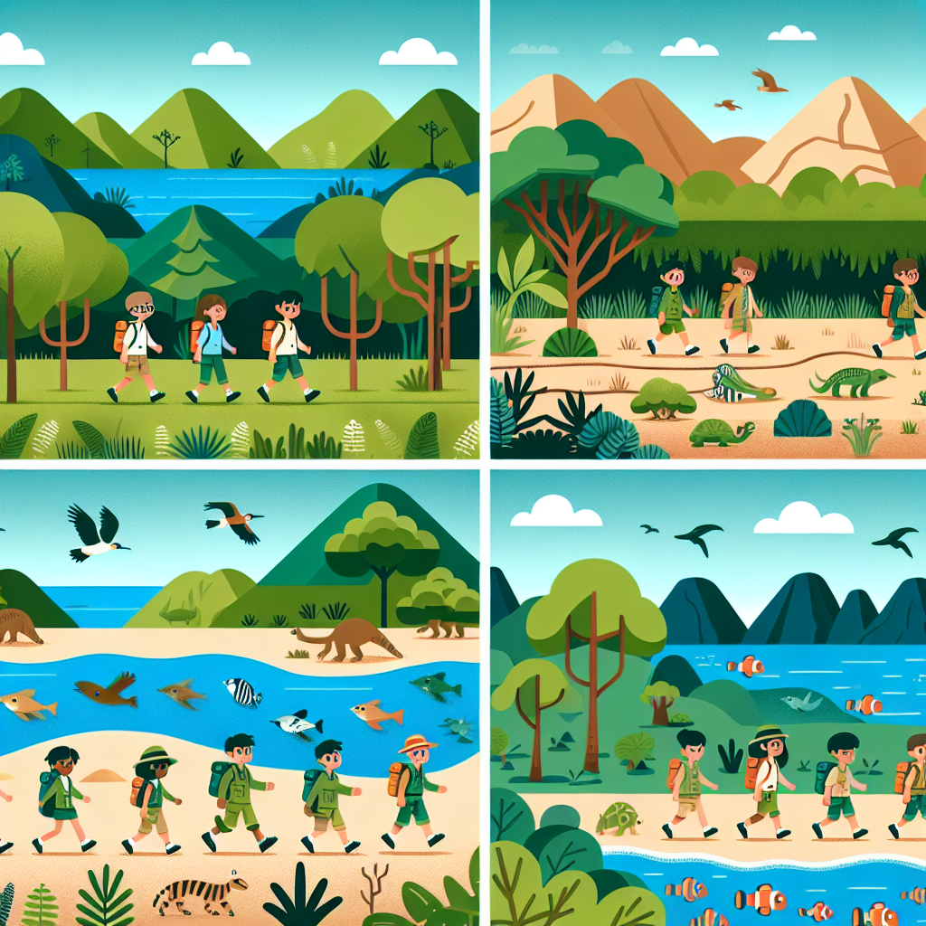 Ecosystem Explorer Adventure Paint By Color