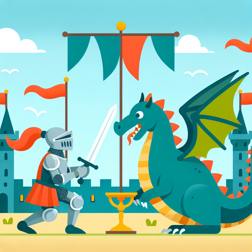 Medieval Times Tournament Painting By Numbers Kit