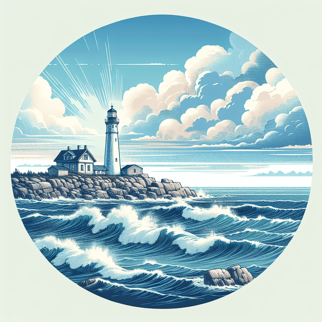 Ocean Breeze Lighthouse Paint By Numbers Kits