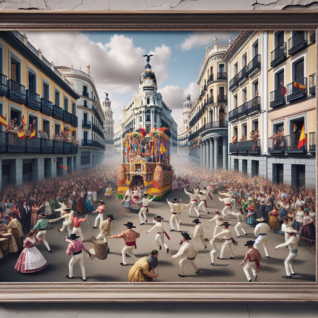 San Isidro Festival - Spain Paint By Numbers Art