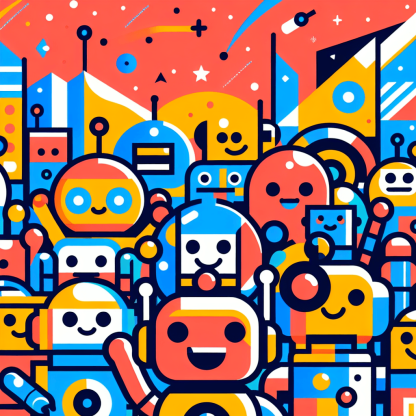 Robot Galaxy Paint By Color