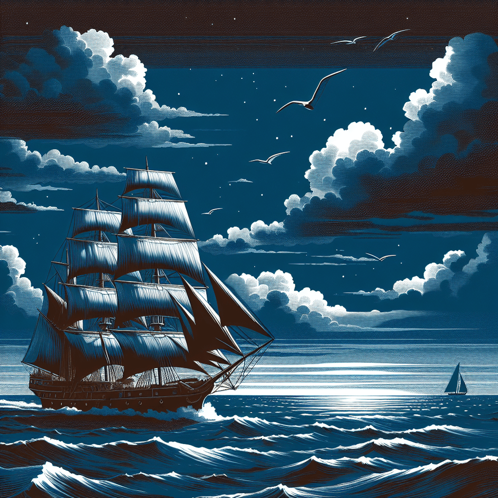 Timeless Seafarer's Journey Paint By Numbers Art