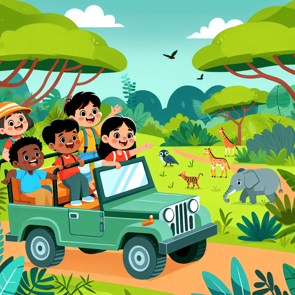 Jungle Explorer's Safari Painting By Numbers Kit