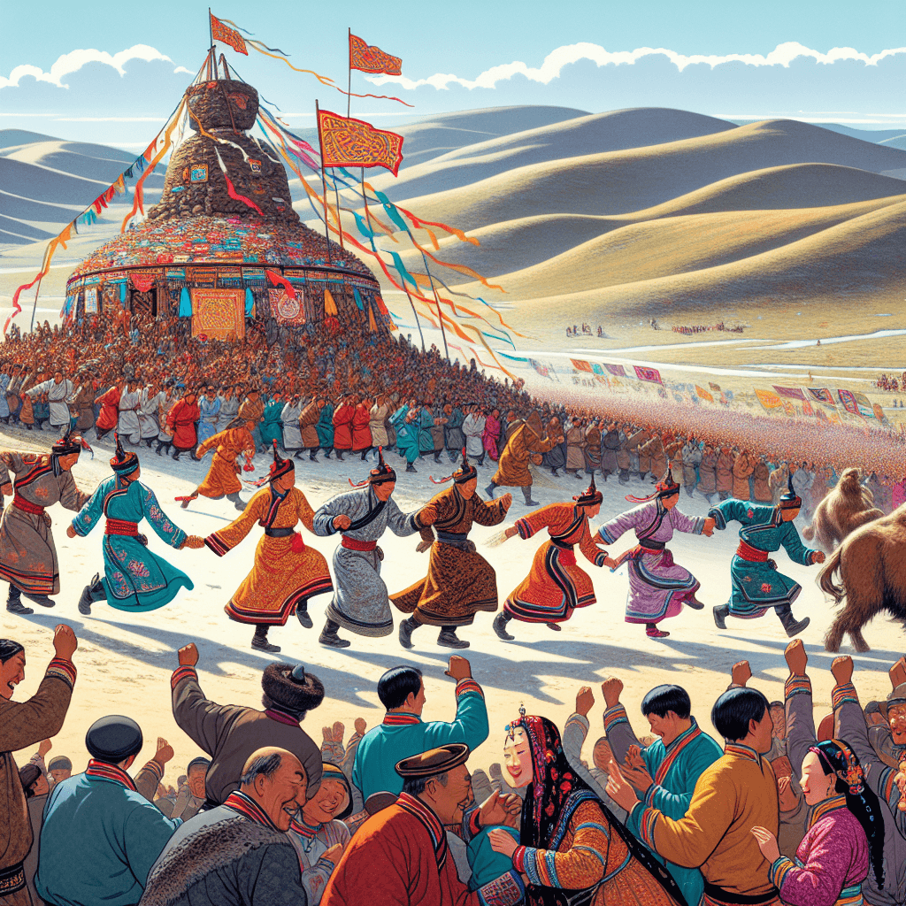 Ovoo Festival Paint By Numbers Art