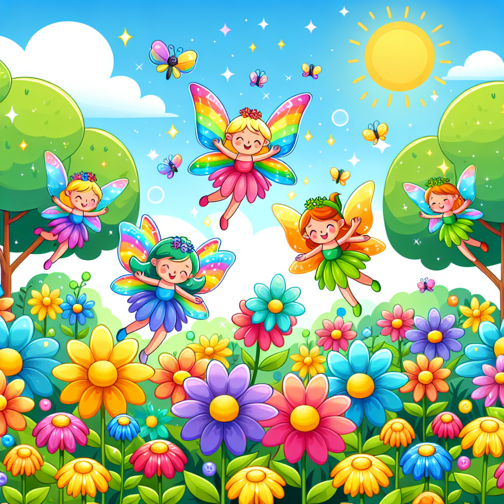 Joyful Fairy Adventure DIY Paint By Numbers