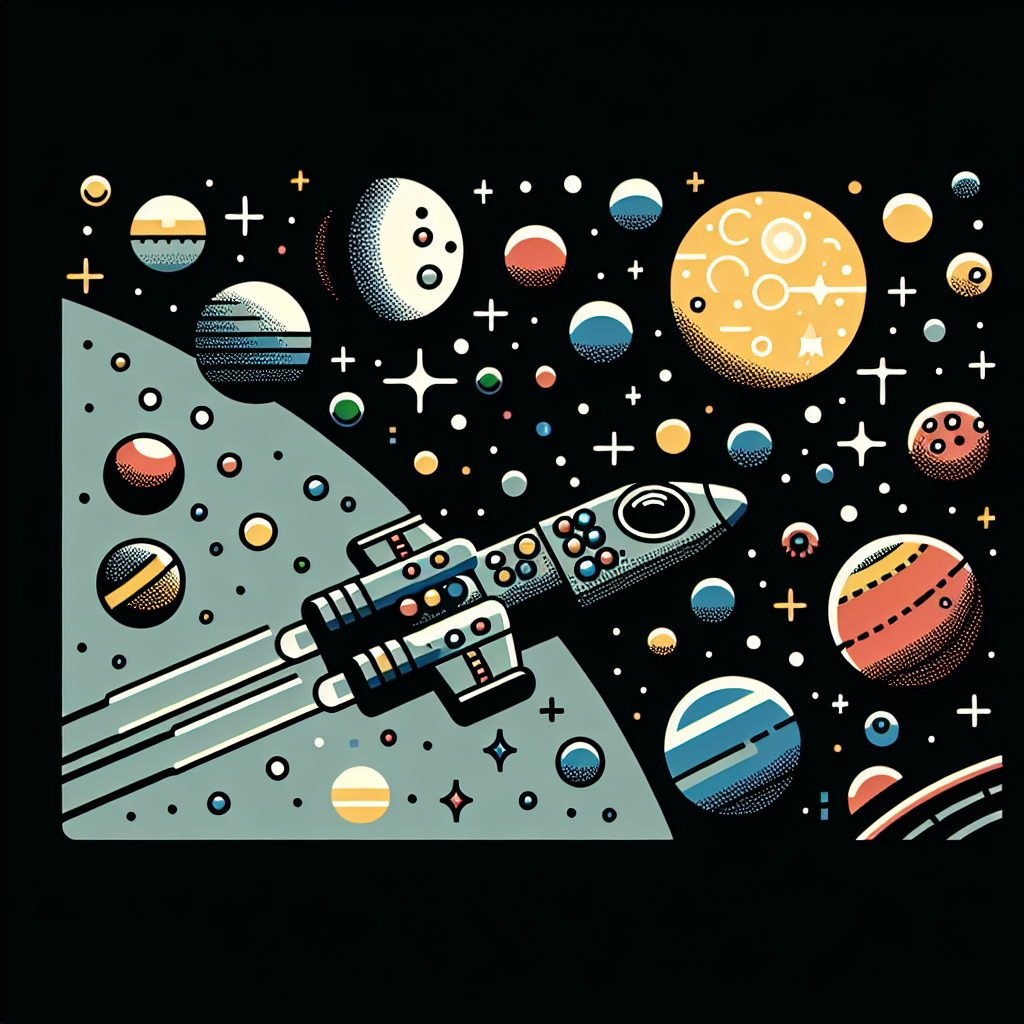 Deep Space Adventure Paint By Numbers Art
