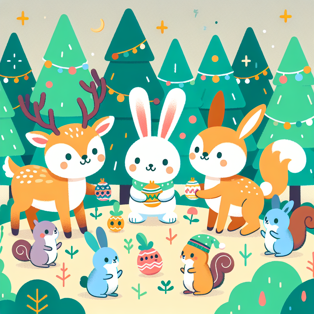 Fantastic Forest Festival Painting Number Kit