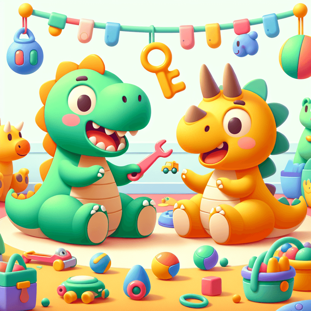 Cheerful Dino Daycare DIY Paint By Numbers