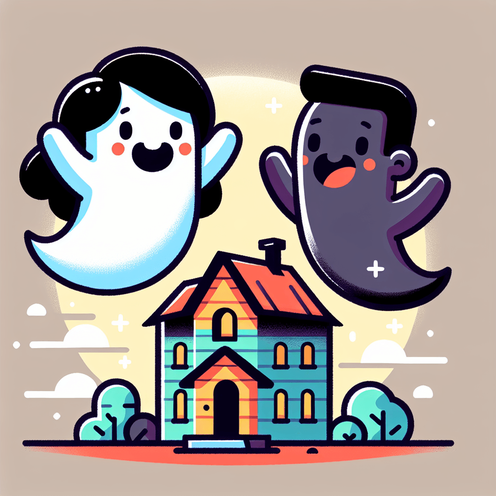 Spooky Ghosts Paint By Color