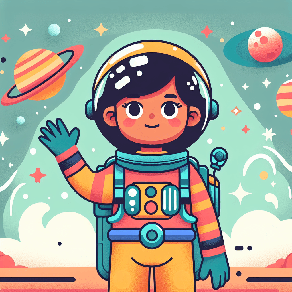 Space Explorer's Quest Paint By Numbers Art