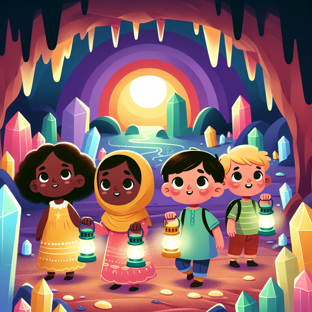 Glittering Gem Grotto Paint By Number